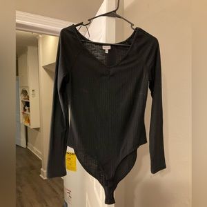 Black bodysuit